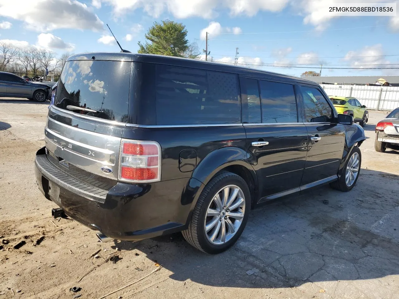 2014 Ford Flex Limited VIN: 2FMGK5D88EBD18536 Lot: 77966694