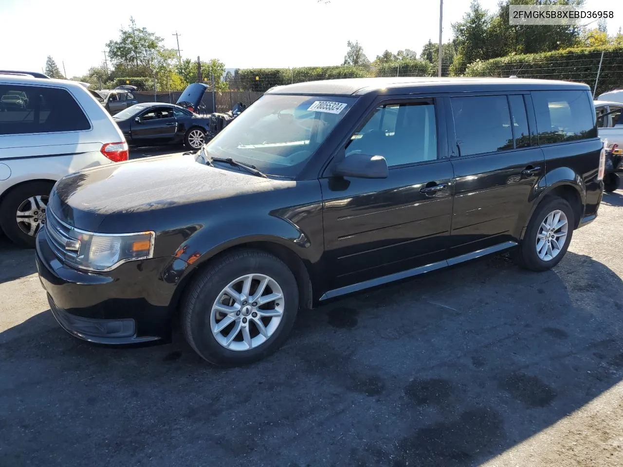 2014 Ford Flex Se VIN: 2FMGK5B8XEBD36958 Lot: 78055324