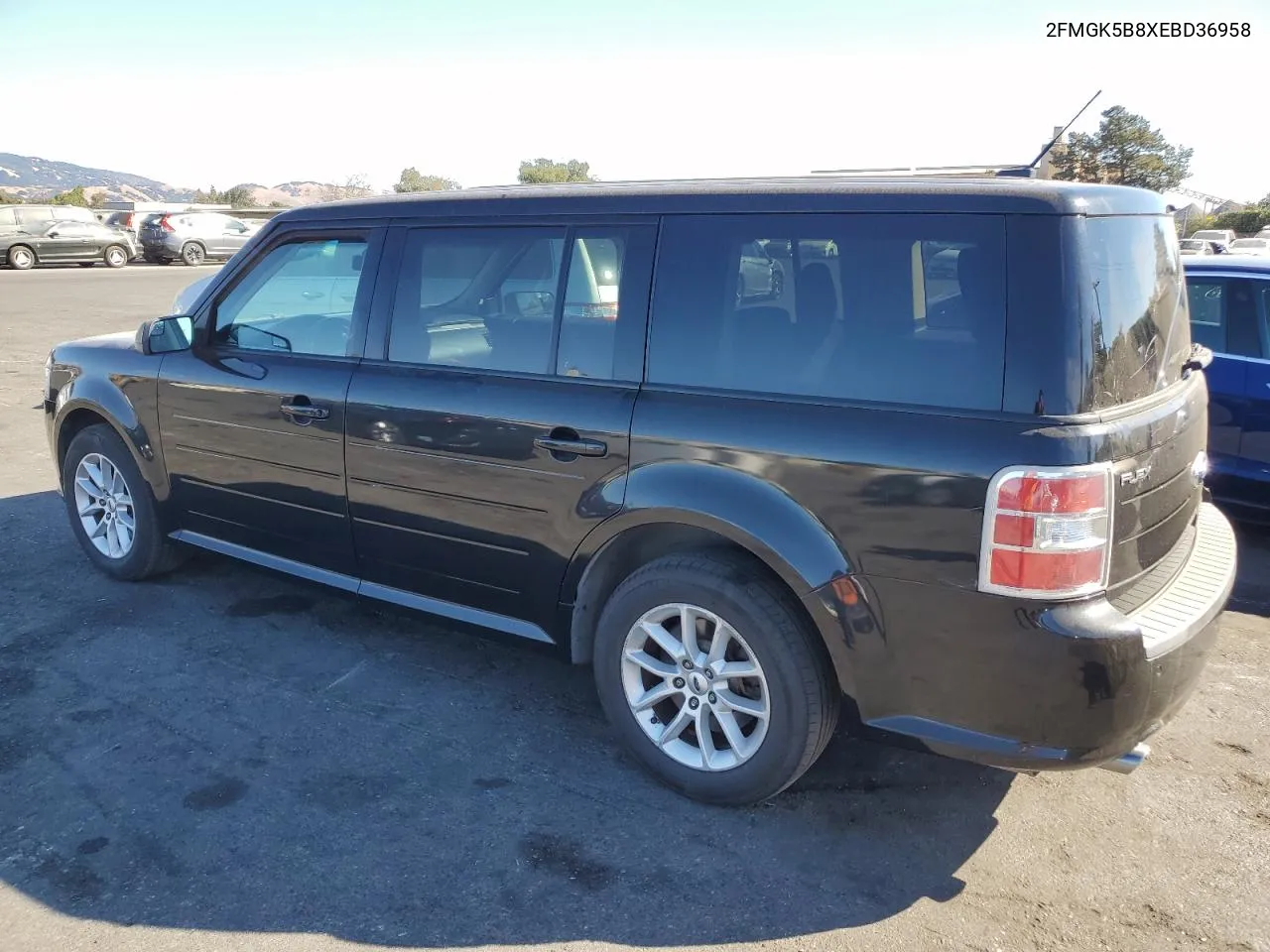 2014 Ford Flex Se VIN: 2FMGK5B8XEBD36958 Lot: 78055324