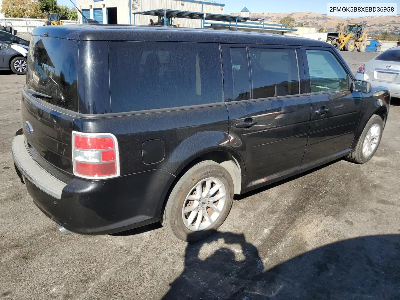 2014 Ford Flex Se VIN: 2FMGK5B8XEBD36958 Lot: 78055324