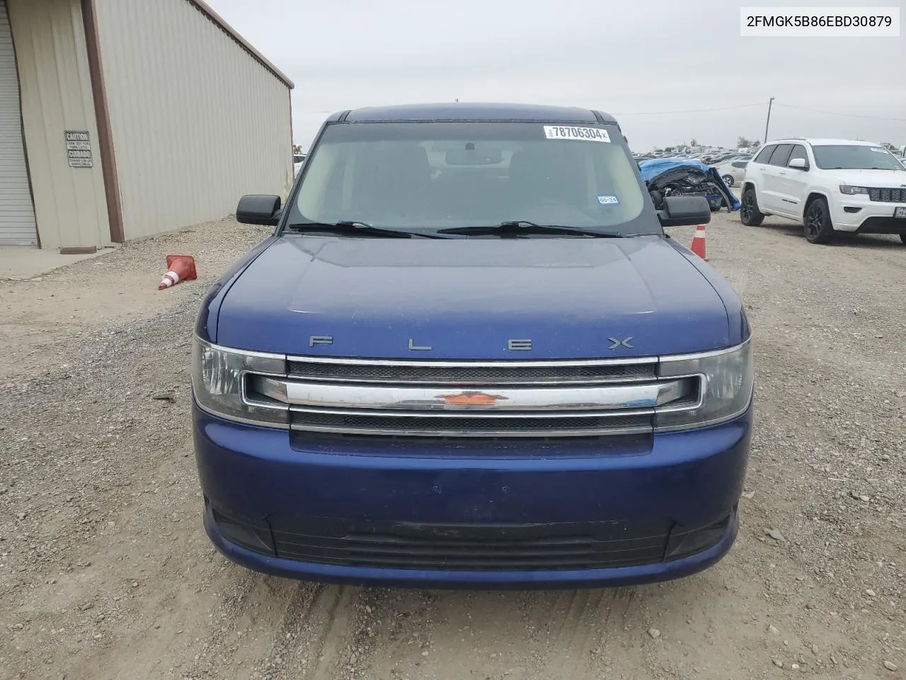 2014 Ford Flex Se VIN: 2FMGK5B86EBD30879 Lot: 78706304