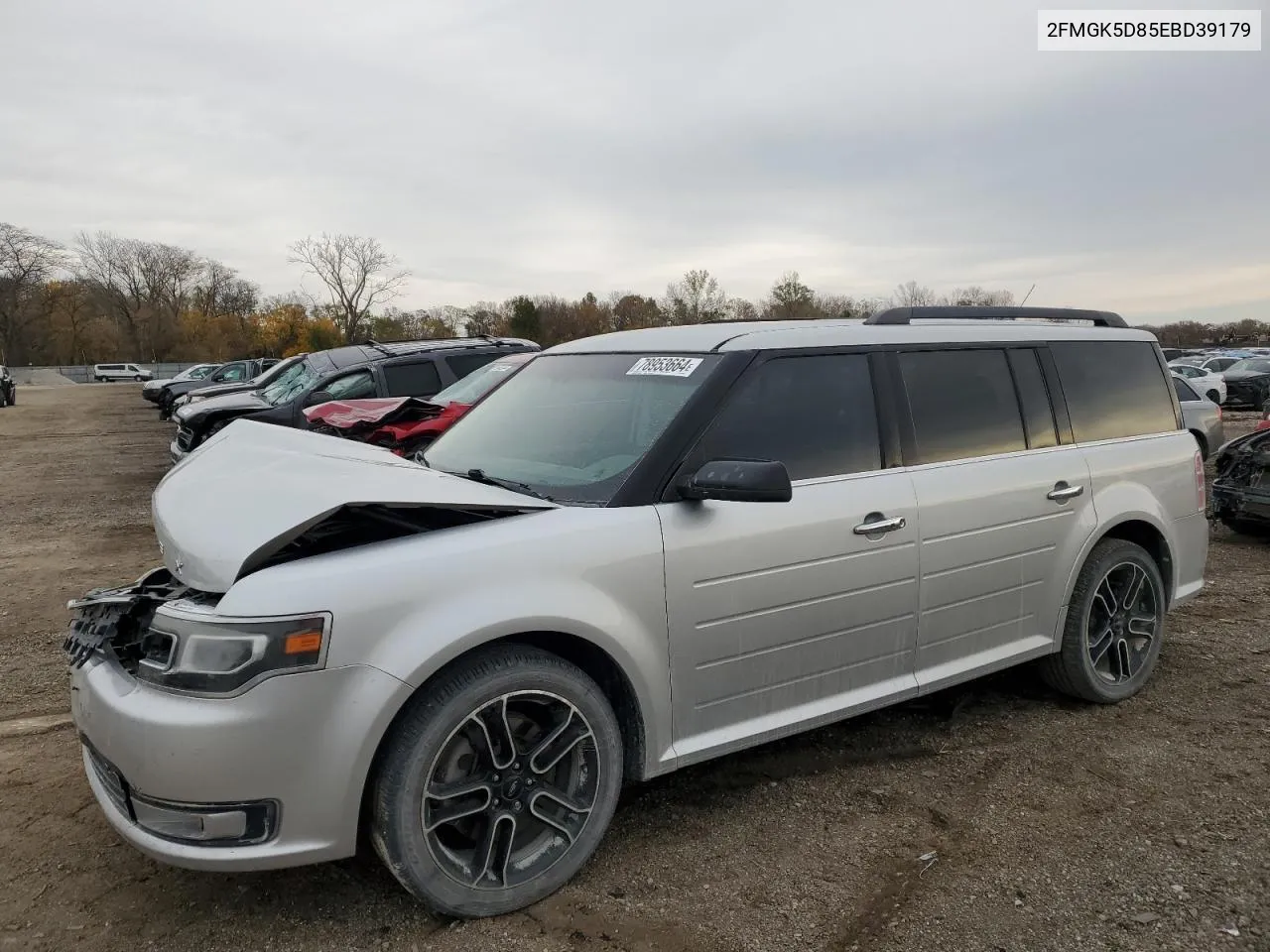 2014 Ford Flex Limited VIN: 2FMGK5D85EBD39179 Lot: 78953664