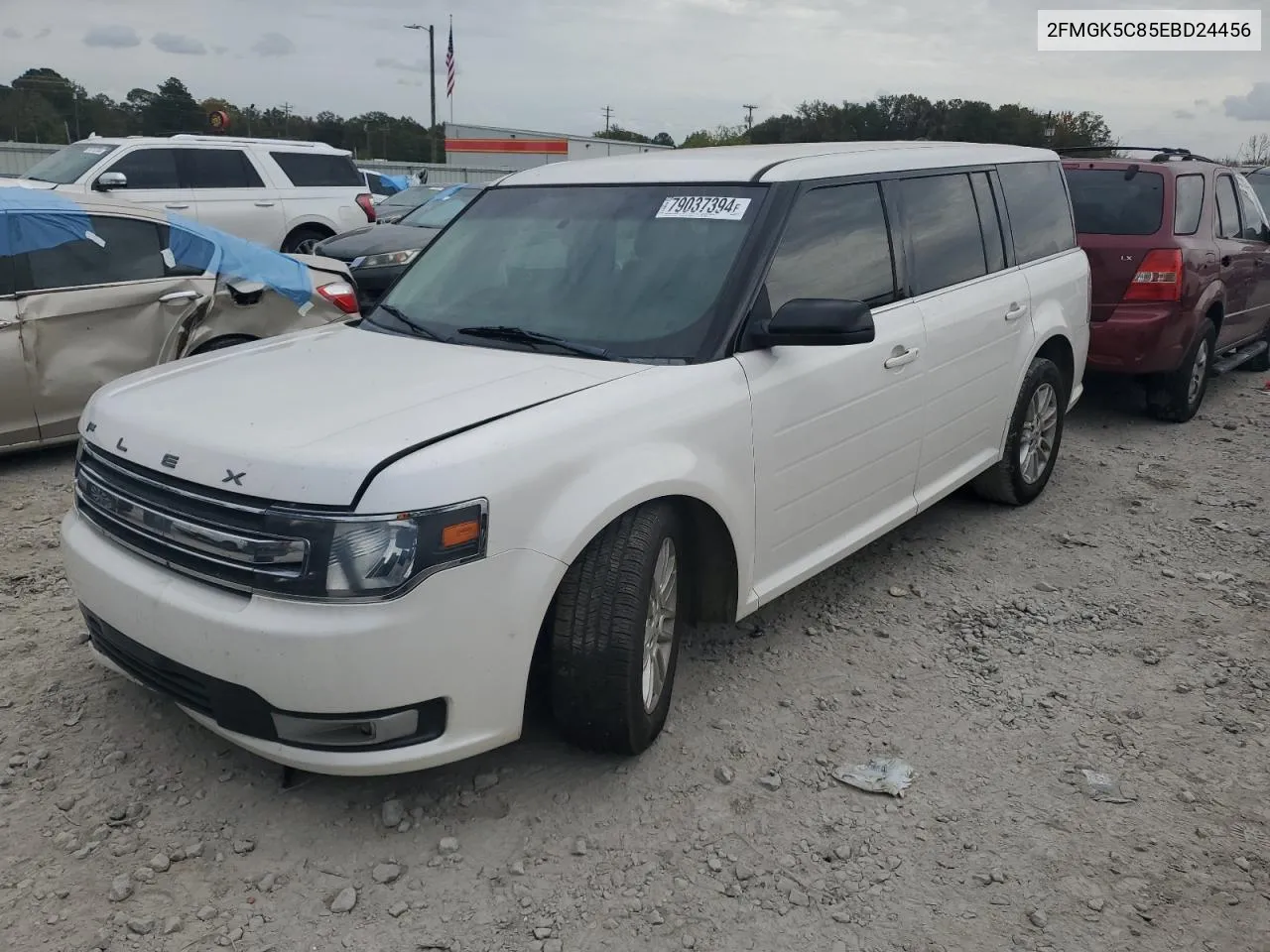 2014 Ford Flex Sel VIN: 2FMGK5C85EBD24456 Lot: 79037394