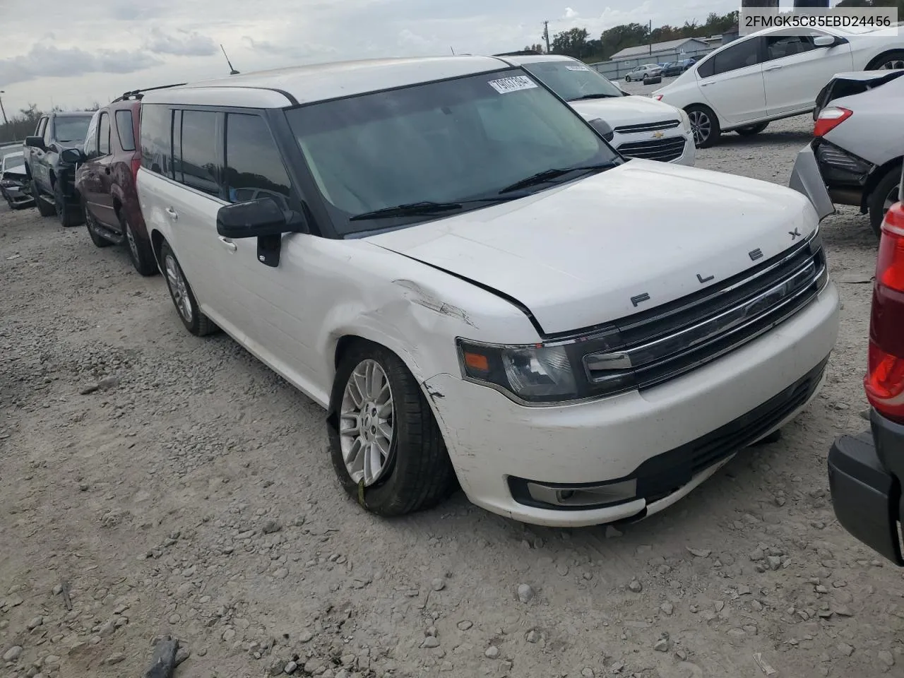 2014 Ford Flex Sel VIN: 2FMGK5C85EBD24456 Lot: 79037394