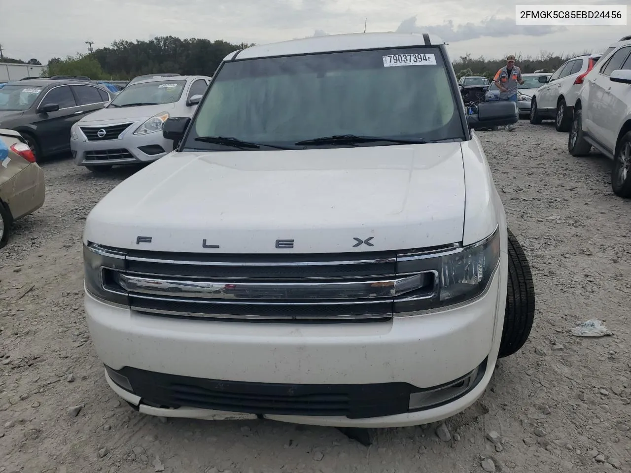 2014 Ford Flex Sel VIN: 2FMGK5C85EBD24456 Lot: 79037394