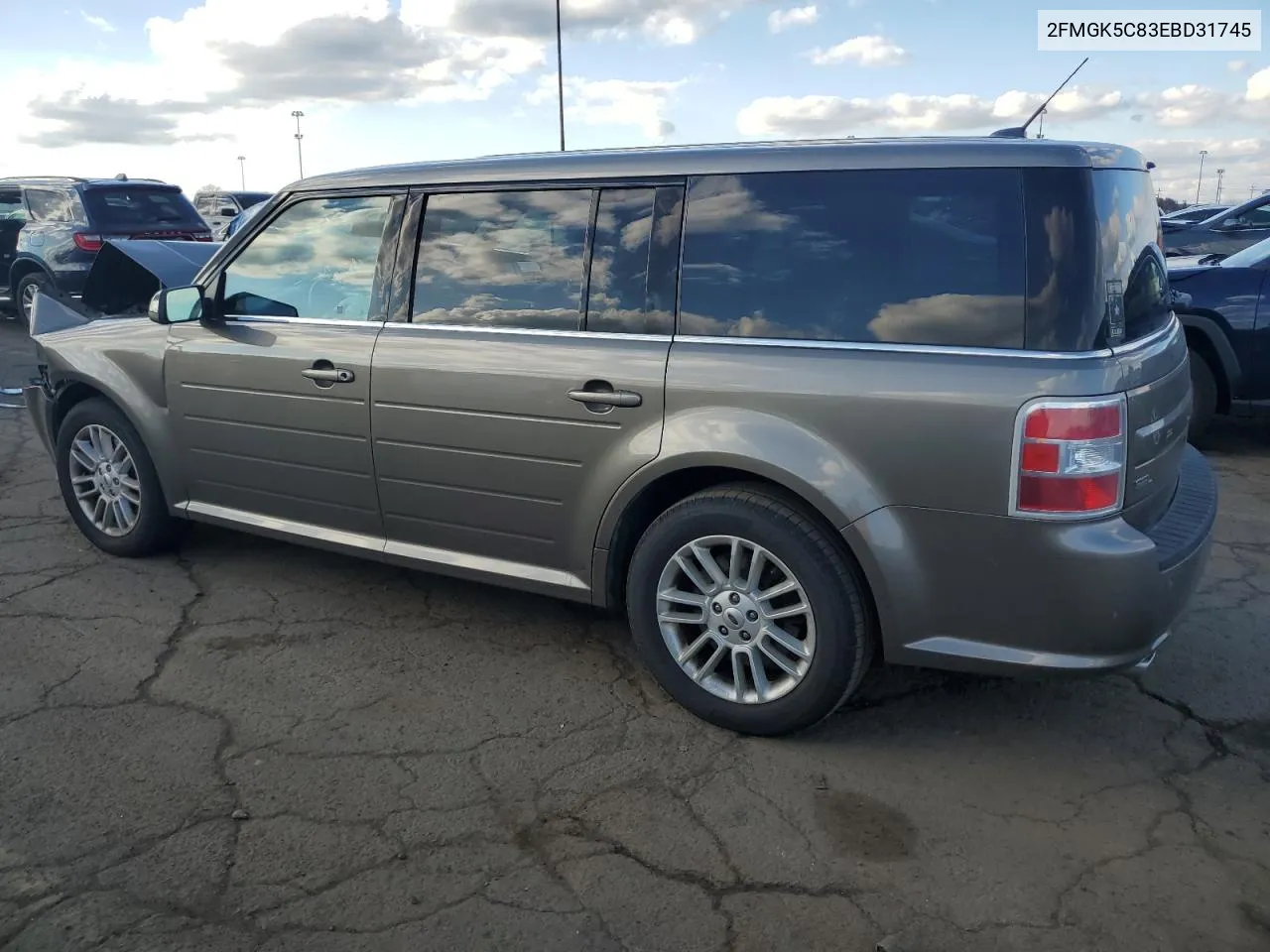 2014 Ford Flex Sel VIN: 2FMGK5C83EBD31745 Lot: 79401604