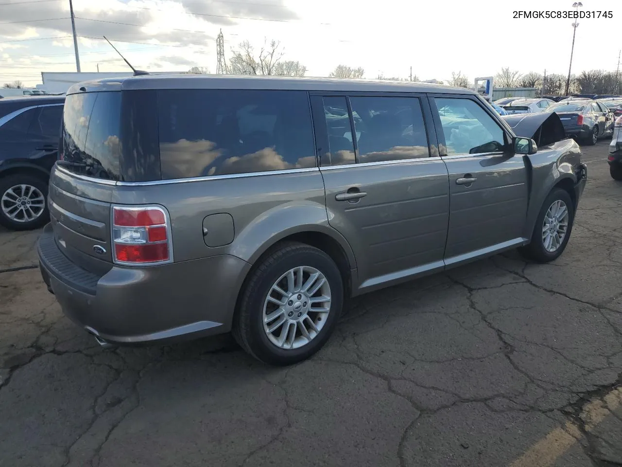 2014 Ford Flex Sel VIN: 2FMGK5C83EBD31745 Lot: 79401604