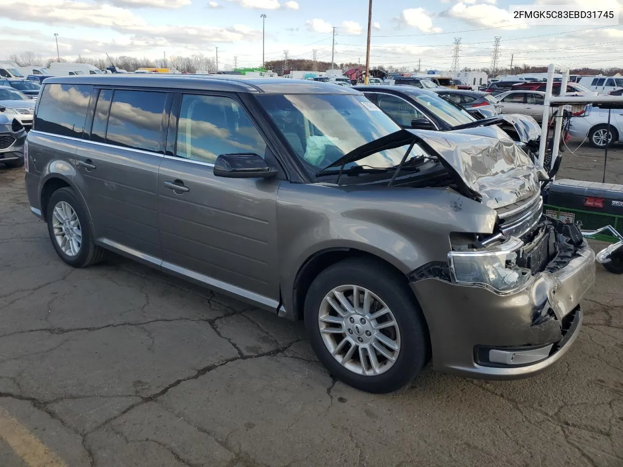 2014 Ford Flex Sel VIN: 2FMGK5C83EBD31745 Lot: 79401604