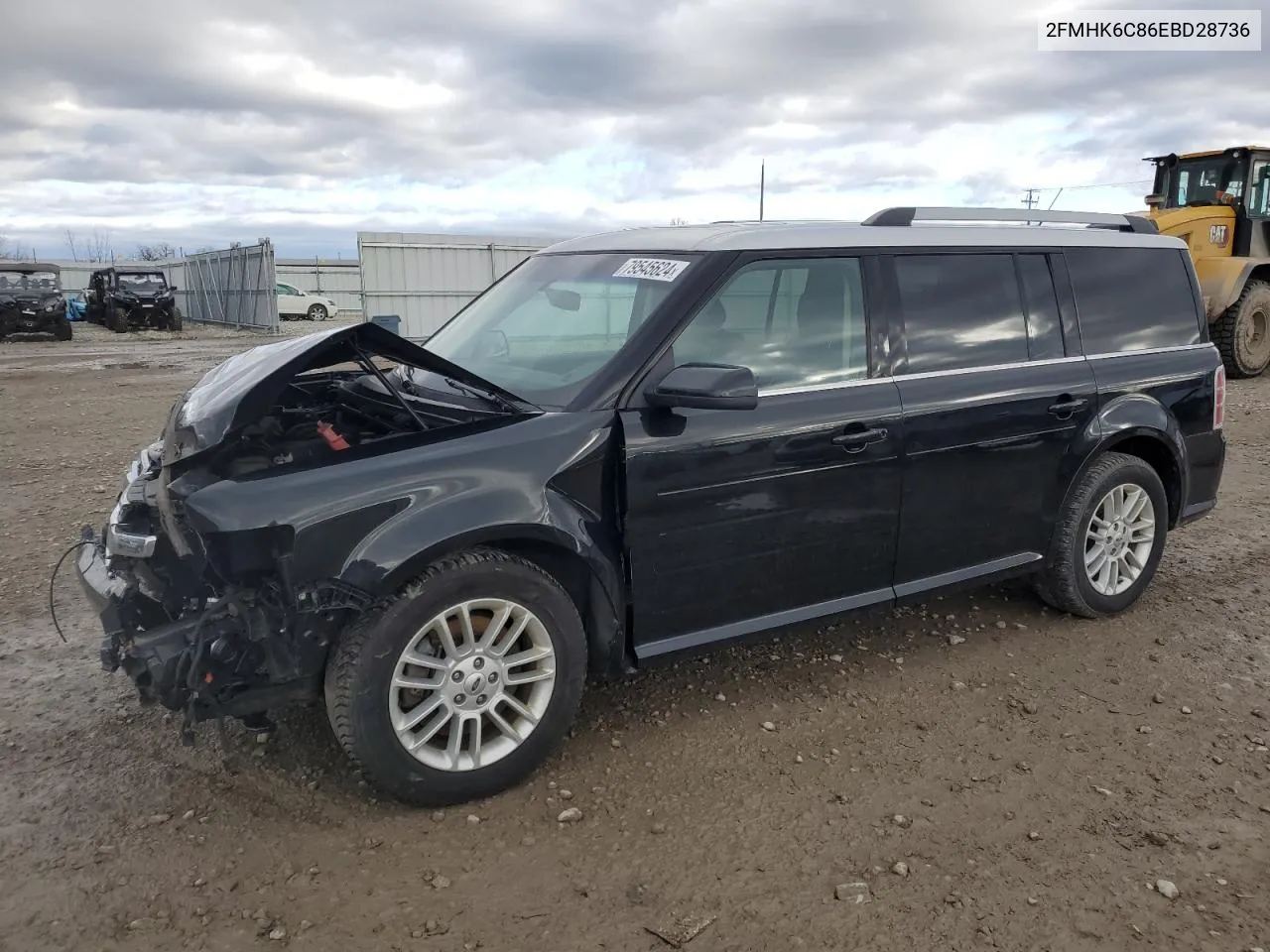 2014 Ford Flex Sel VIN: 2FMHK6C86EBD28736 Lot: 79545624