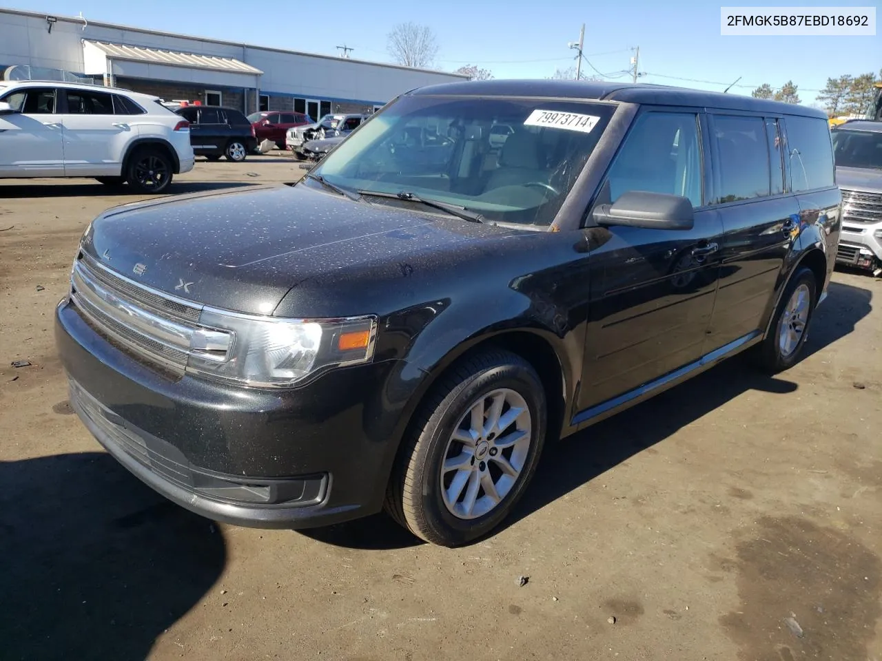 2014 Ford Flex Se VIN: 2FMGK5B87EBD18692 Lot: 79973714