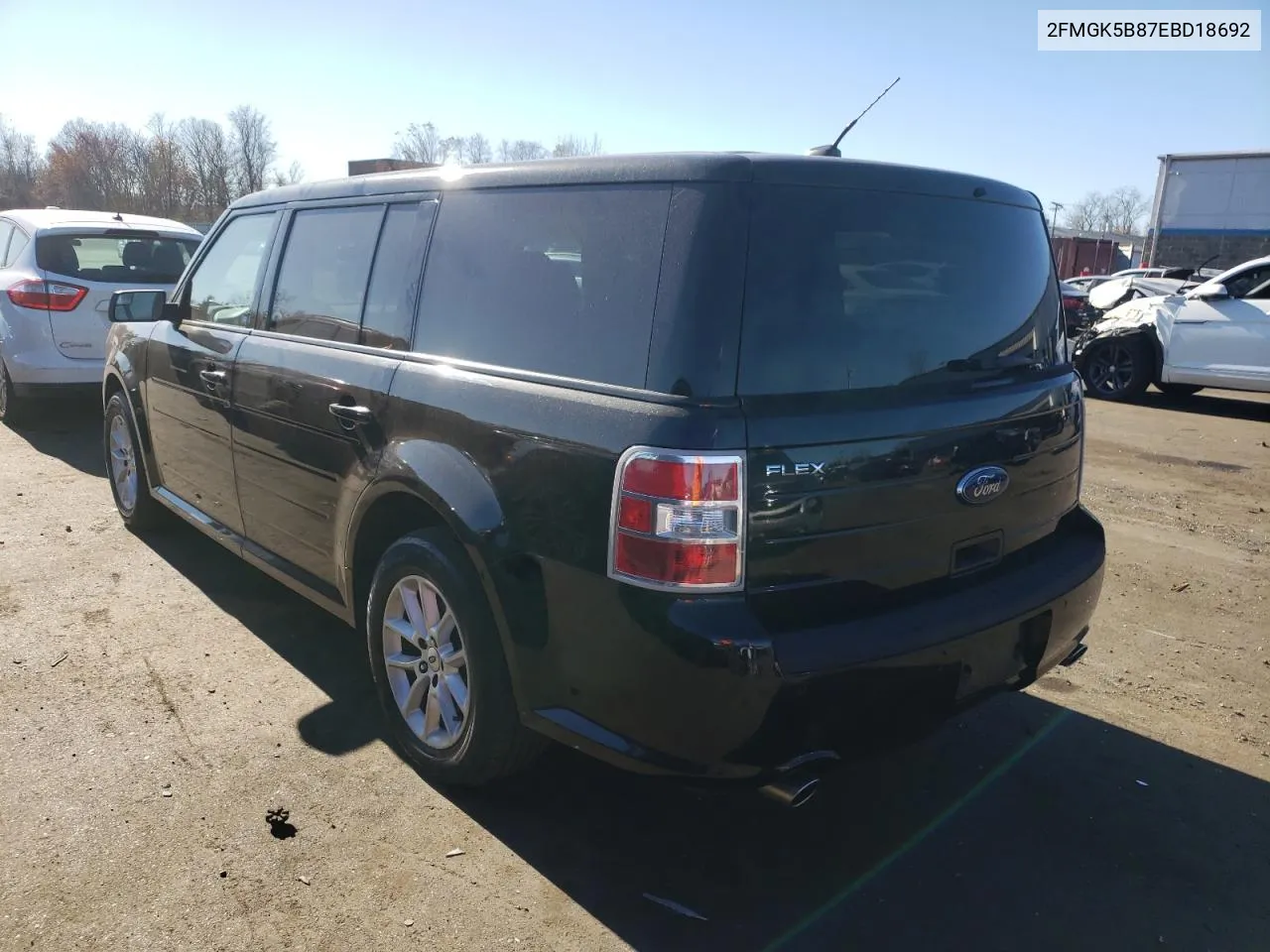 2014 Ford Flex Se VIN: 2FMGK5B87EBD18692 Lot: 79973714