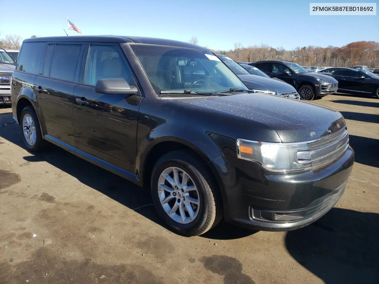 2014 Ford Flex Se VIN: 2FMGK5B87EBD18692 Lot: 79973714