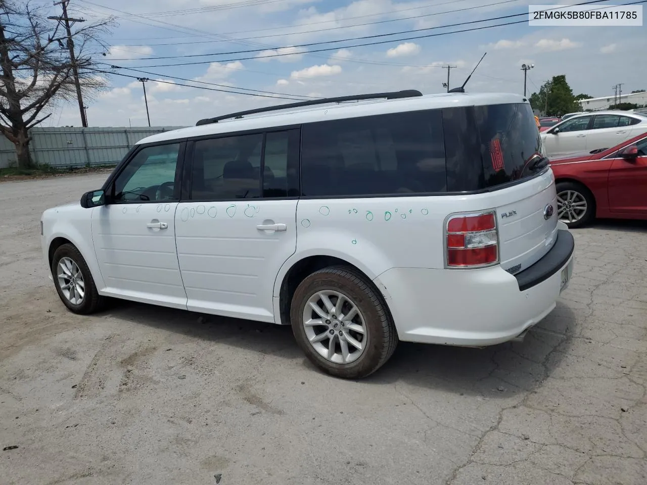 2FMGK5B80FBA11785 2015 Ford Flex Se