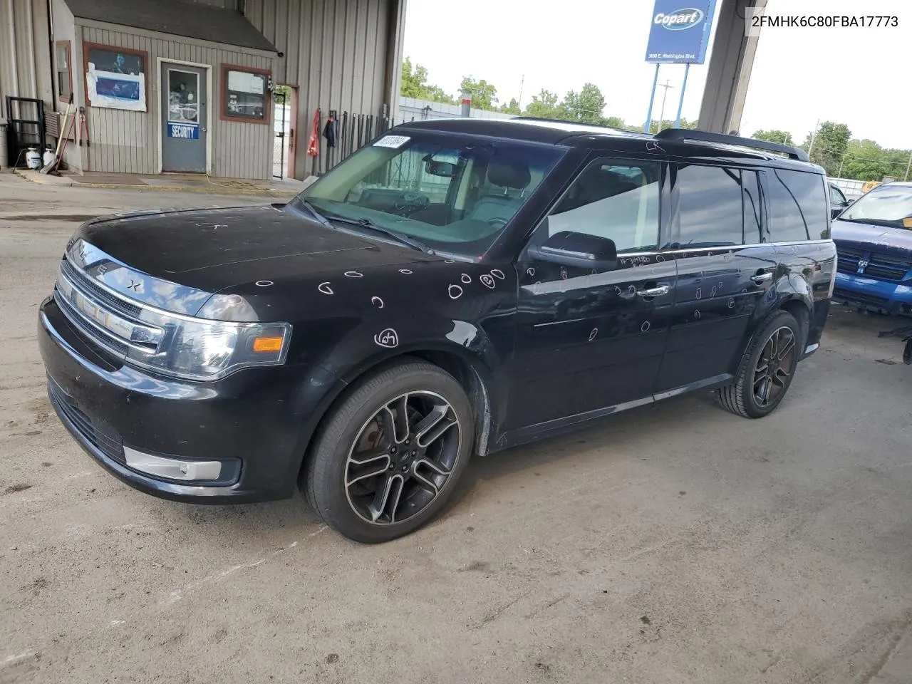 2FMHK6C80FBA17773 2015 Ford Flex Sel