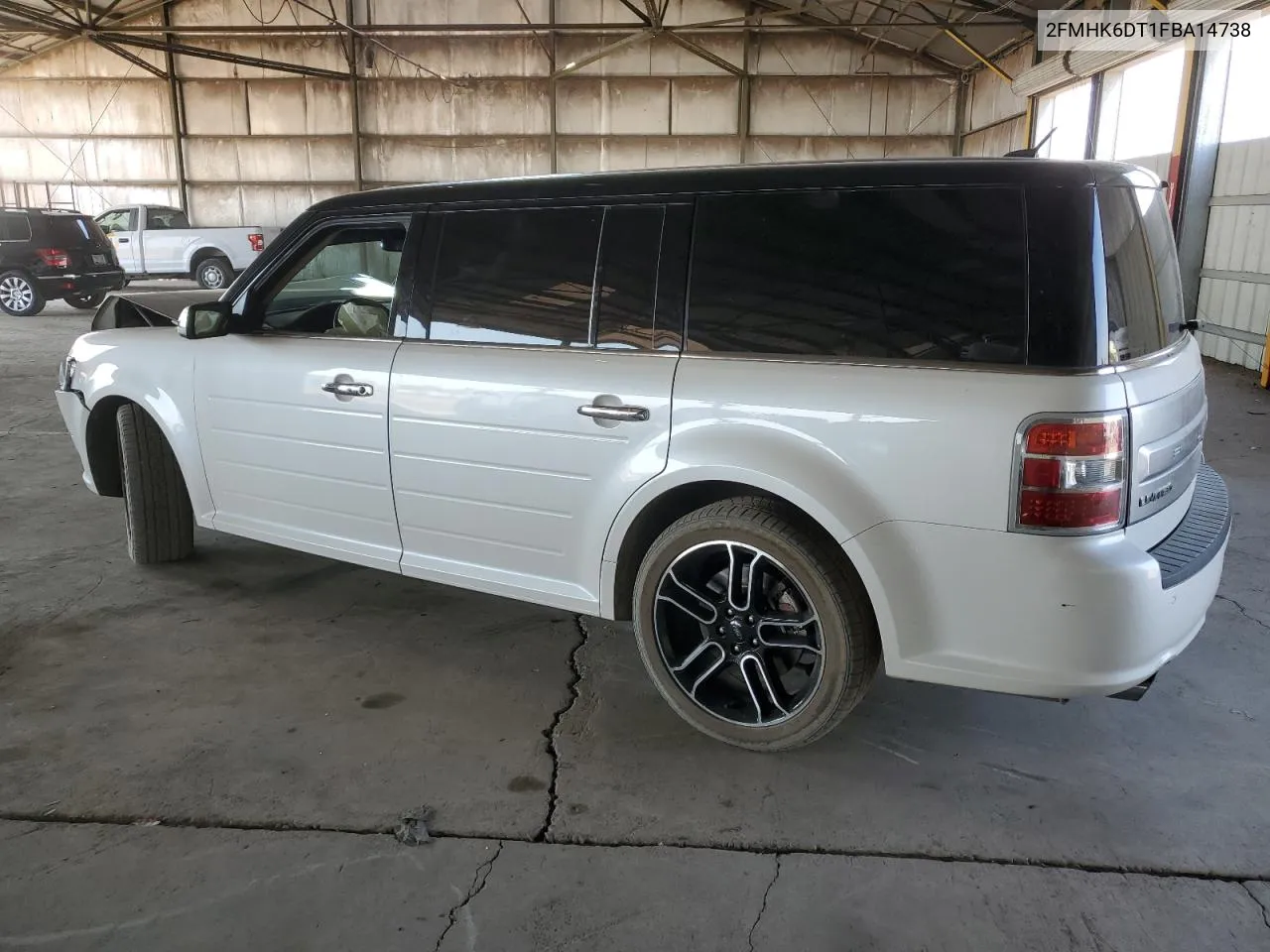 2015 Ford Flex Limited VIN: 2FMHK6DT1FBA14738 Lot: 71038284