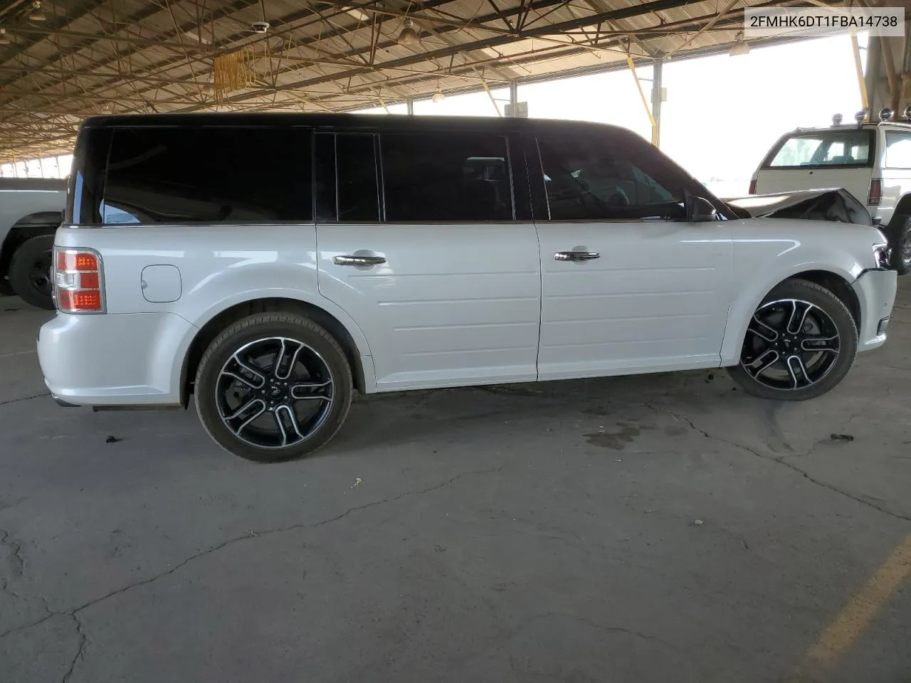 2015 Ford Flex Limited VIN: 2FMHK6DT1FBA14738 Lot: 71038284