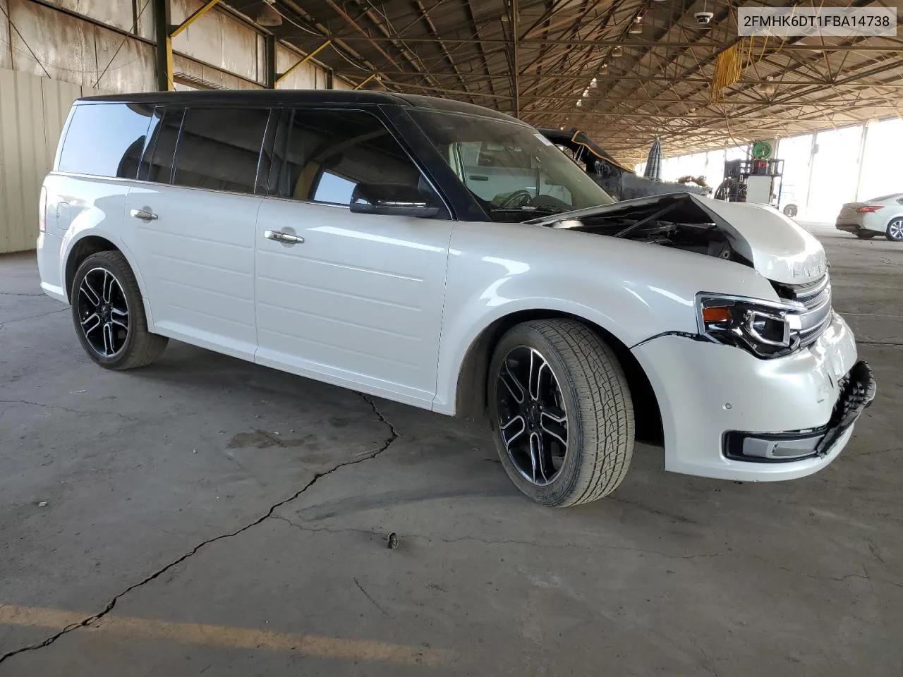 2015 Ford Flex Limited VIN: 2FMHK6DT1FBA14738 Lot: 71038284