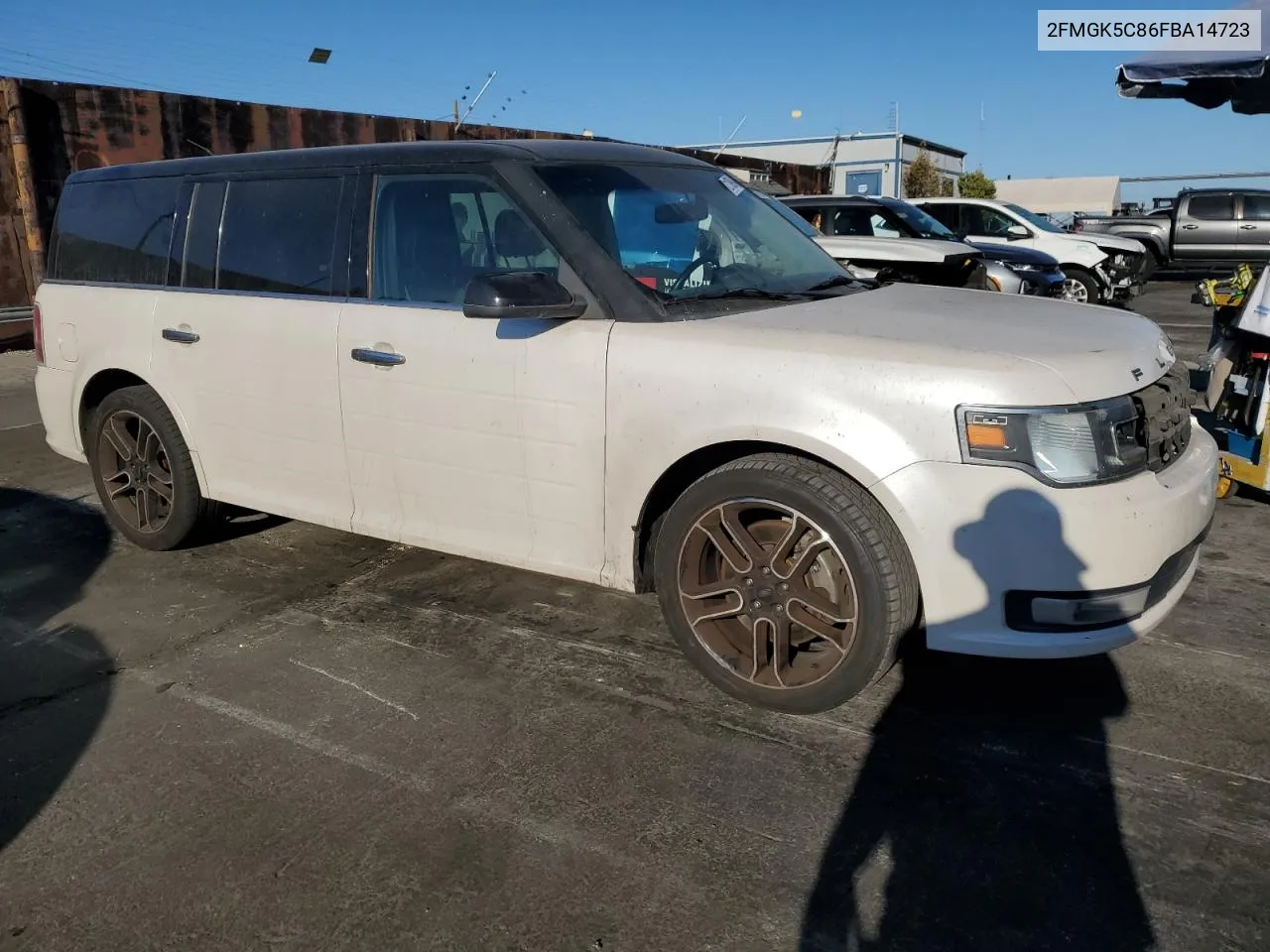 2015 Ford Flex Sel VIN: 2FMGK5C86FBA14723 Lot: 72110994