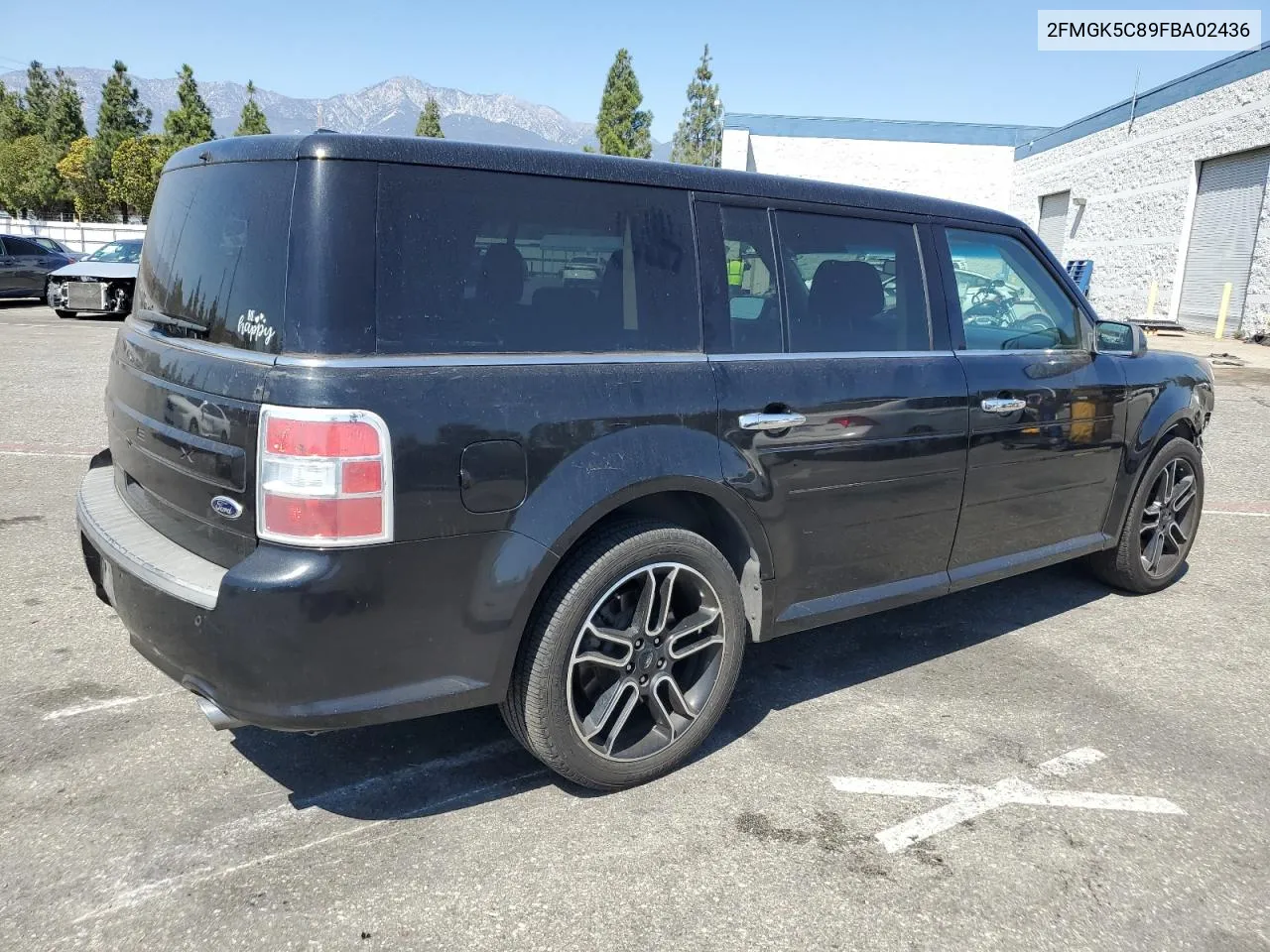 2015 Ford Flex Sel VIN: 2FMGK5C89FBA02436 Lot: 72723734