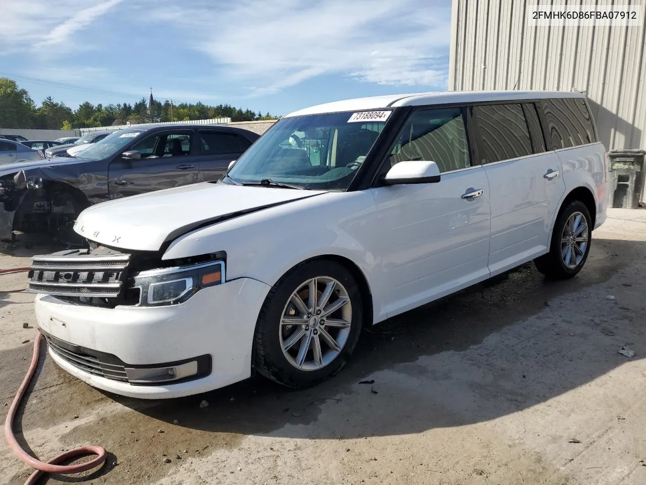 2015 Ford Flex Limited VIN: 2FMHK6D86FBA07912 Lot: 73188094