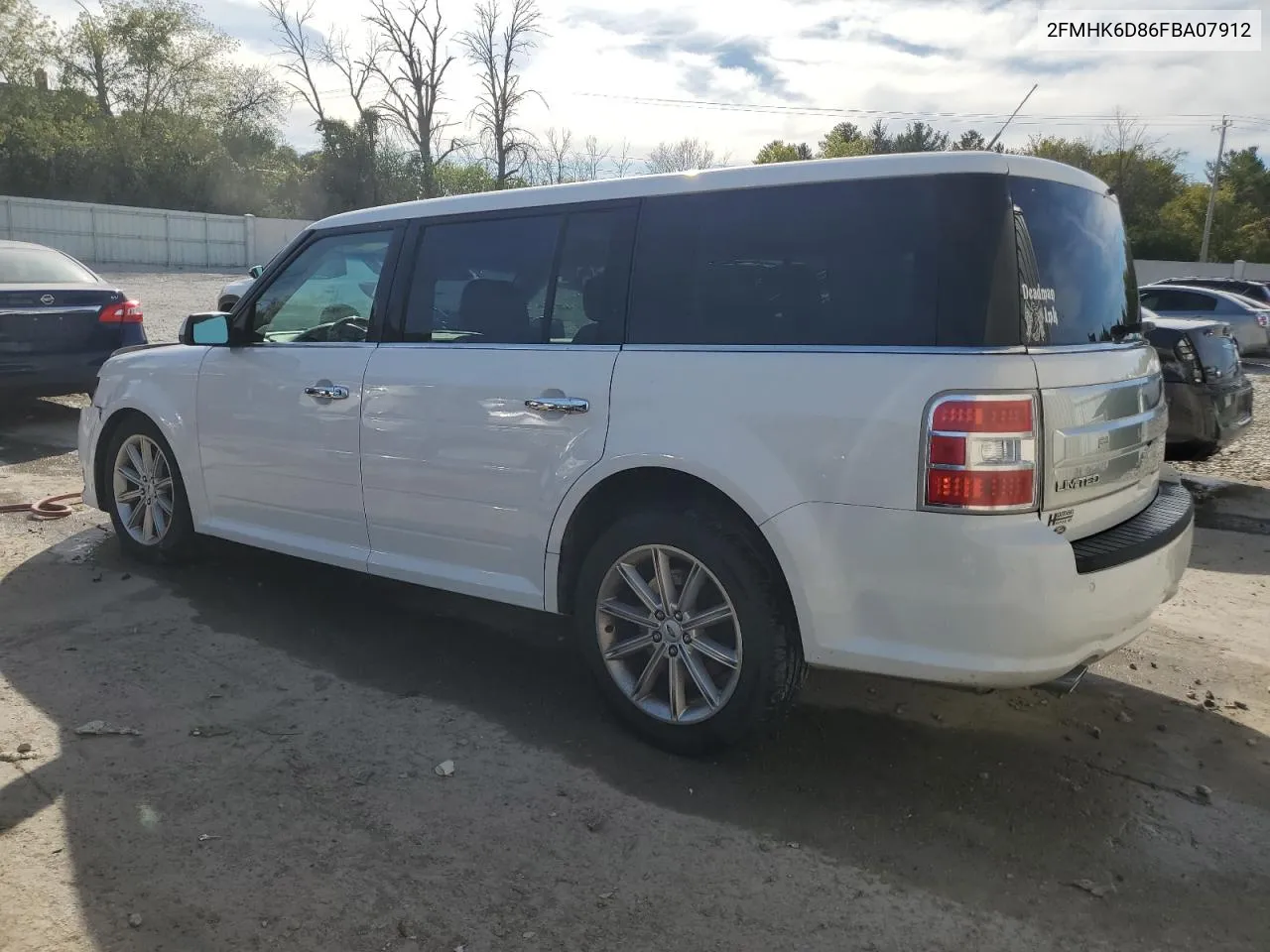 2015 Ford Flex Limited VIN: 2FMHK6D86FBA07912 Lot: 73188094