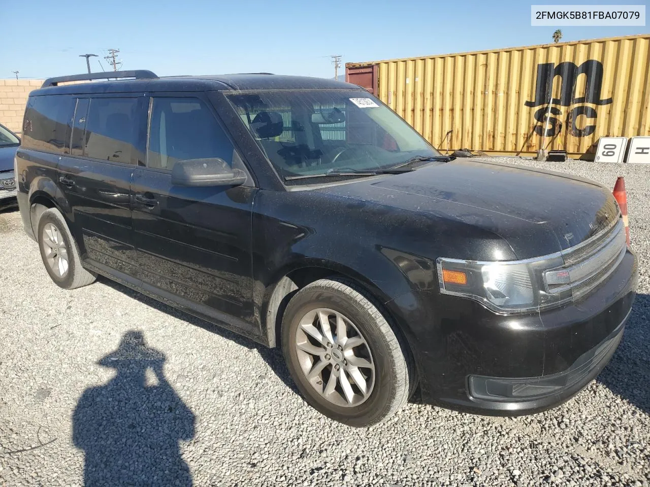 2015 Ford Flex Se VIN: 2FMGK5B81FBA07079 Lot: 74513974