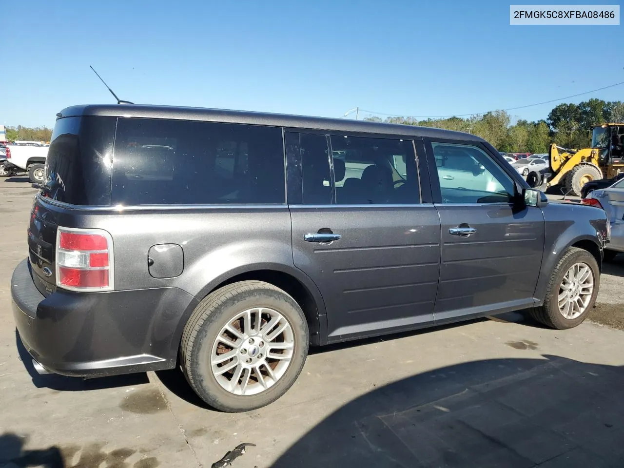 2015 Ford Flex Sel VIN: 2FMGK5C8XFBA08486 Lot: 74616374