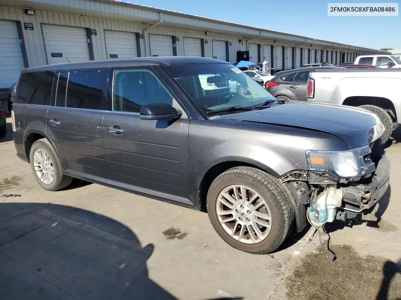 2015 Ford Flex Sel VIN: 2FMGK5C8XFBA08486 Lot: 74616374