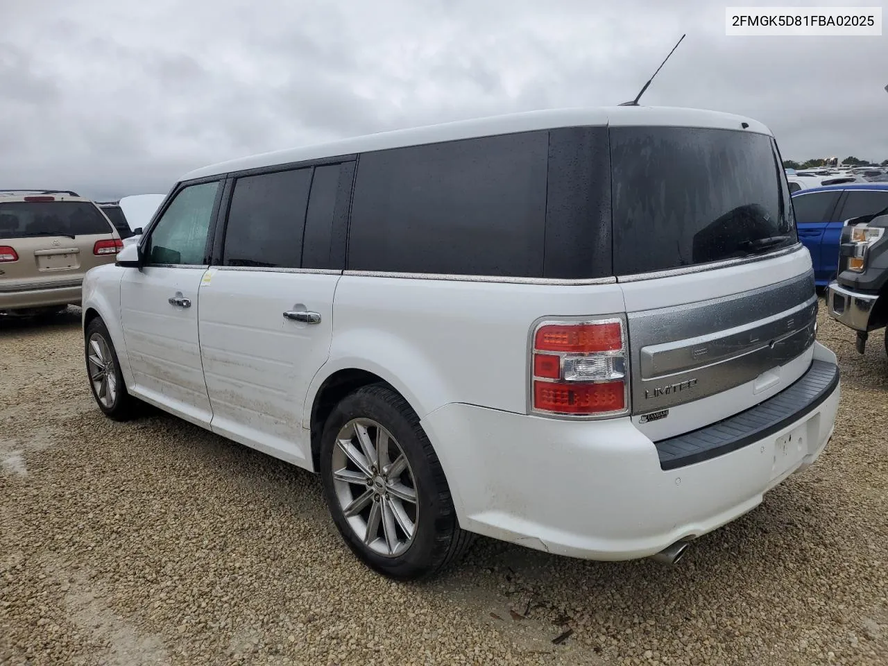 2FMGK5D81FBA02025 2015 Ford Flex Limited