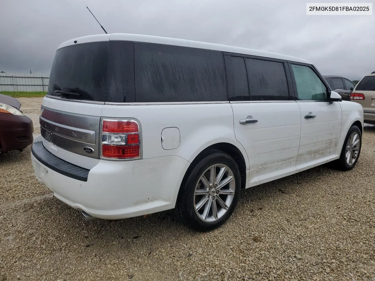 2FMGK5D81FBA02025 2015 Ford Flex Limited