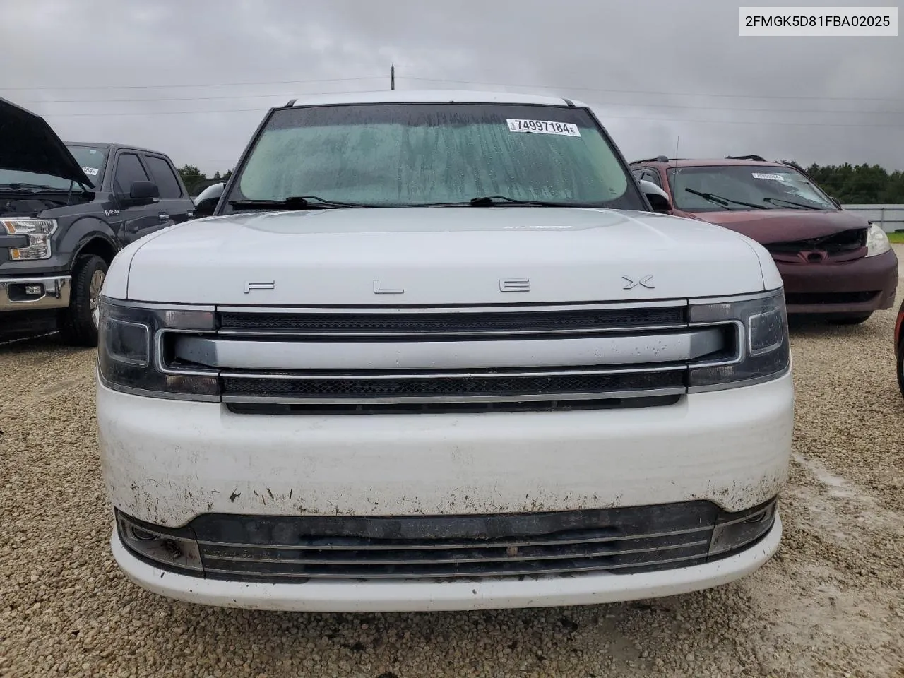 2FMGK5D81FBA02025 2015 Ford Flex Limited