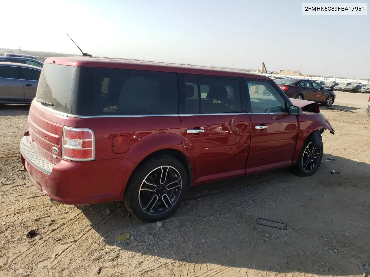 2FMHK6C89FBA17951 2015 Ford Flex Sel