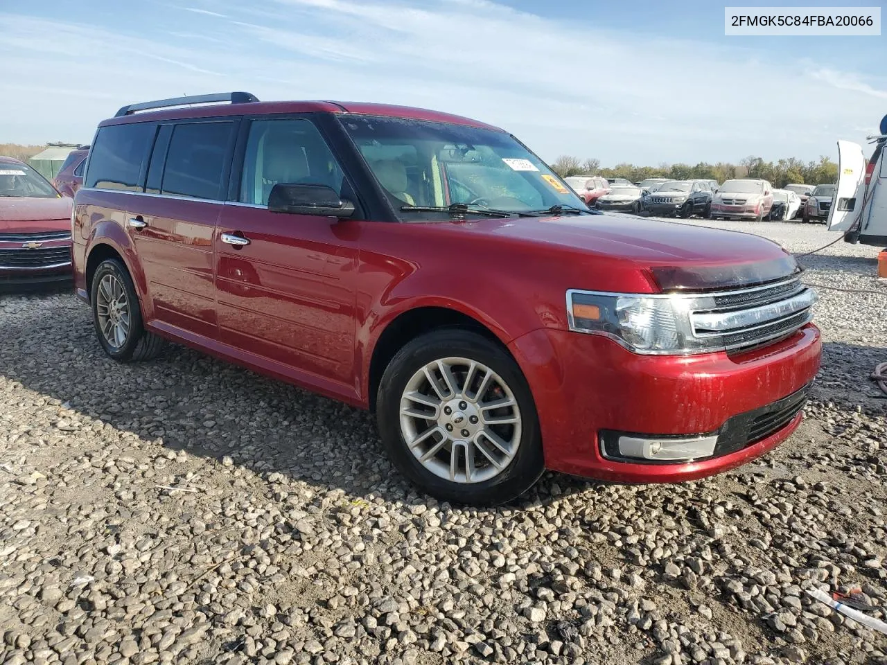 2015 Ford Flex Sel VIN: 2FMGK5C84FBA20066 Lot: 76128694