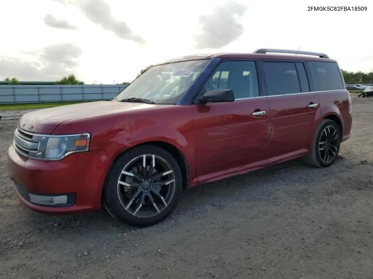 2015 Ford Flex Sel VIN: 2FMGK5C82FBA18509 Lot: 76548404