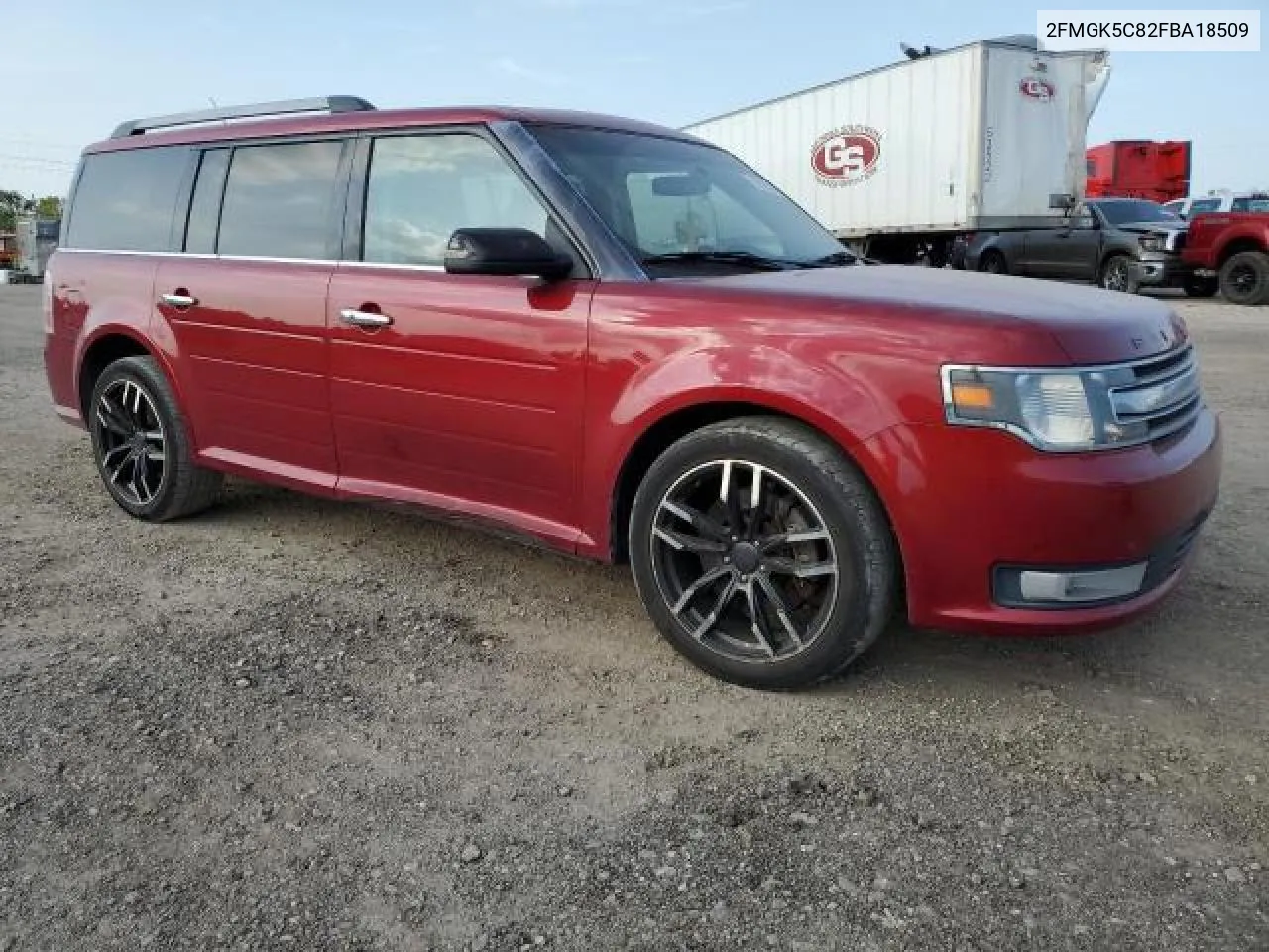 2015 Ford Flex Sel VIN: 2FMGK5C82FBA18509 Lot: 76548404