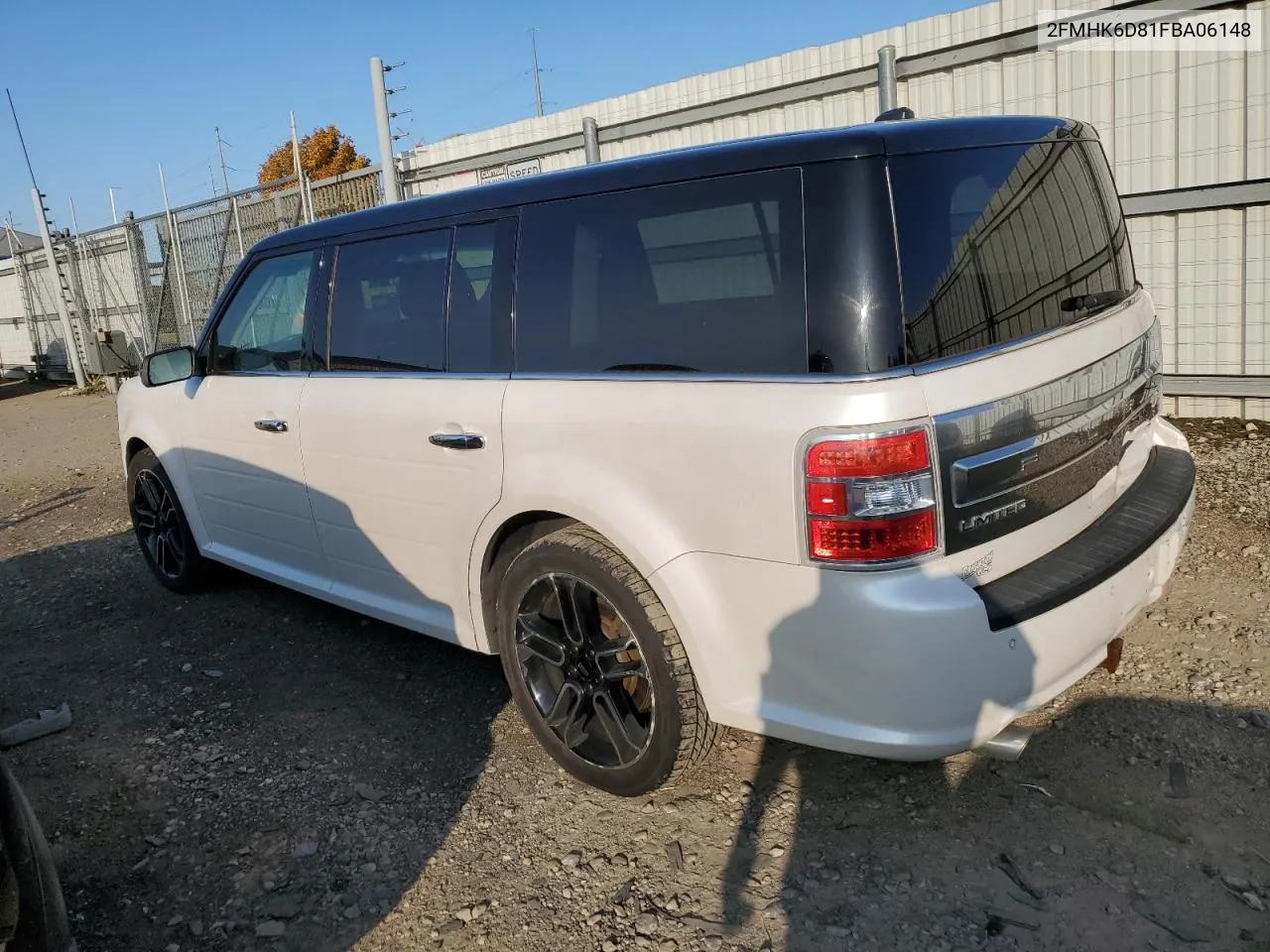 2015 Ford Flex Limited VIN: 2FMHK6D81FBA06148 Lot: 76784094