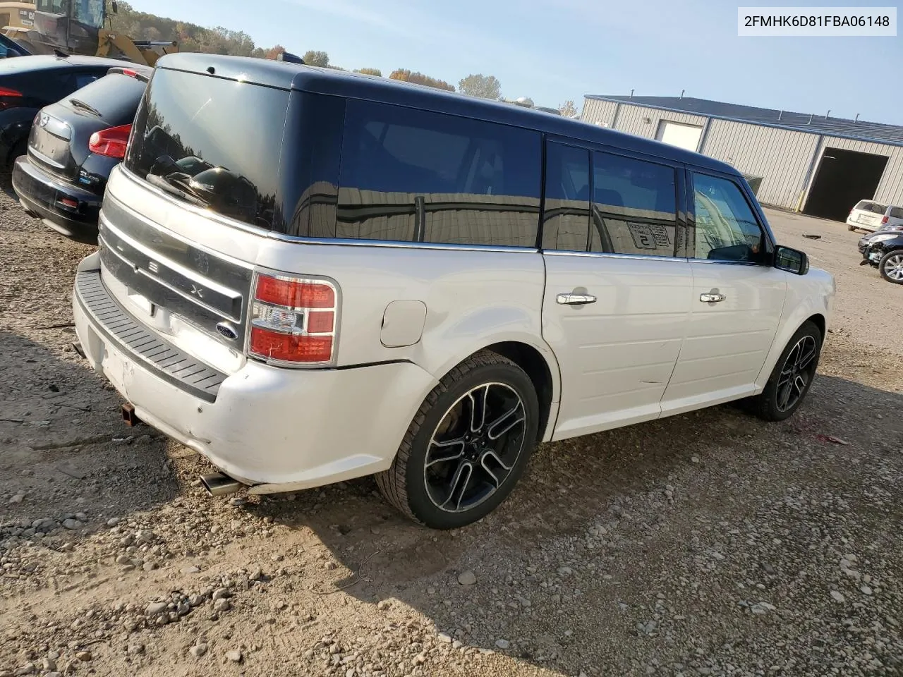 2015 Ford Flex Limited VIN: 2FMHK6D81FBA06148 Lot: 76784094