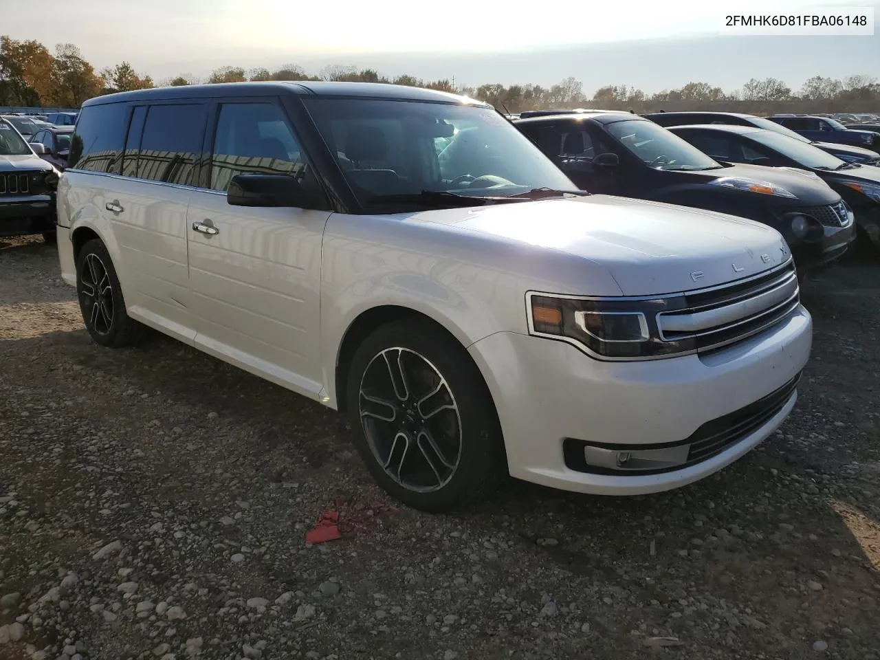 2015 Ford Flex Limited VIN: 2FMHK6D81FBA06148 Lot: 76784094