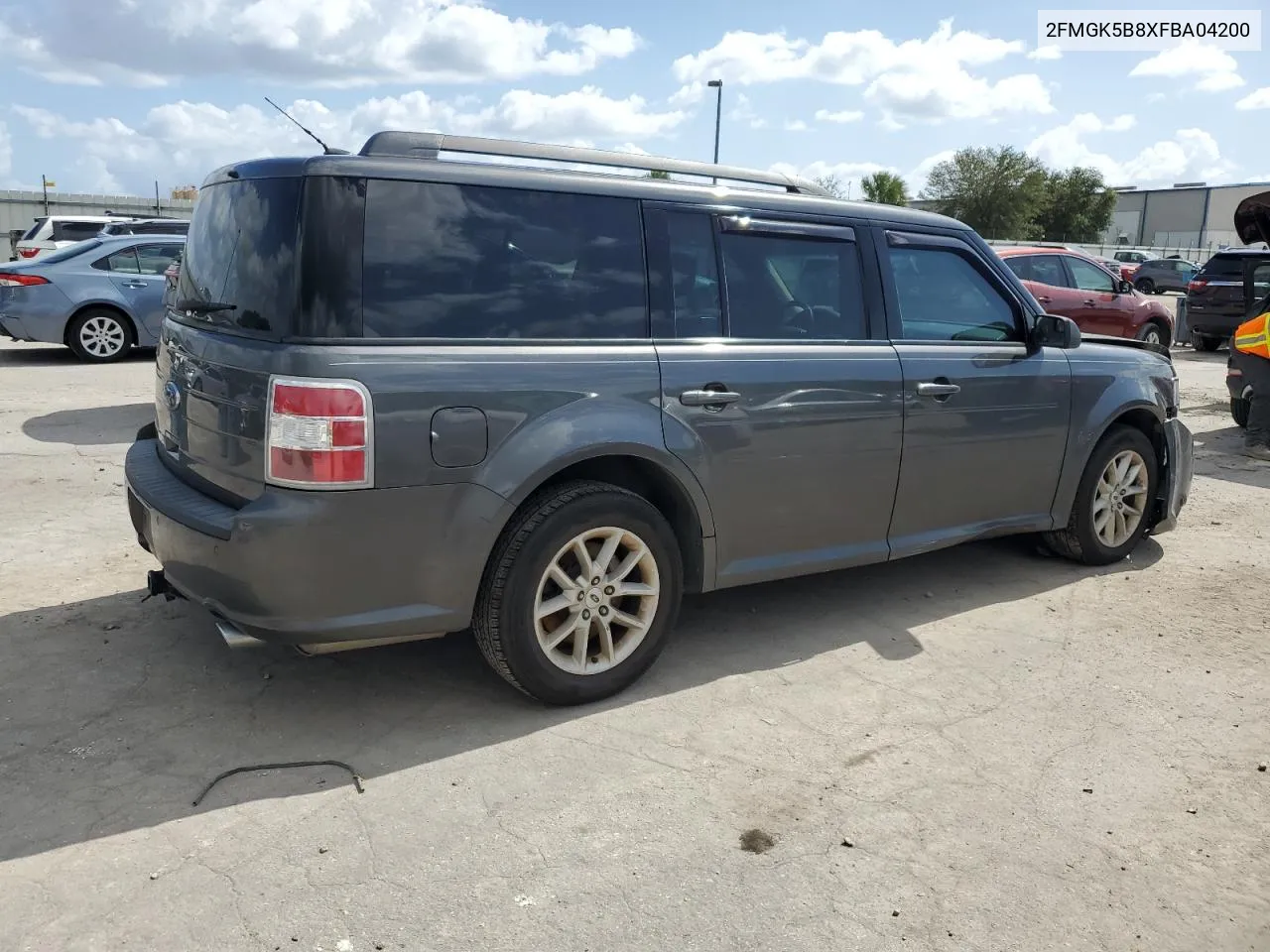 2015 Ford Flex Se VIN: 2FMGK5B8XFBA04200 Lot: 76865344