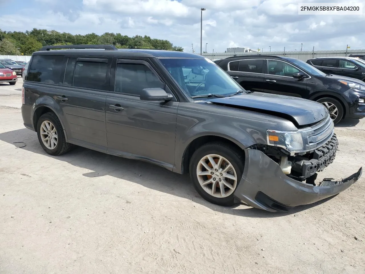 2015 Ford Flex Se VIN: 2FMGK5B8XFBA04200 Lot: 76865344