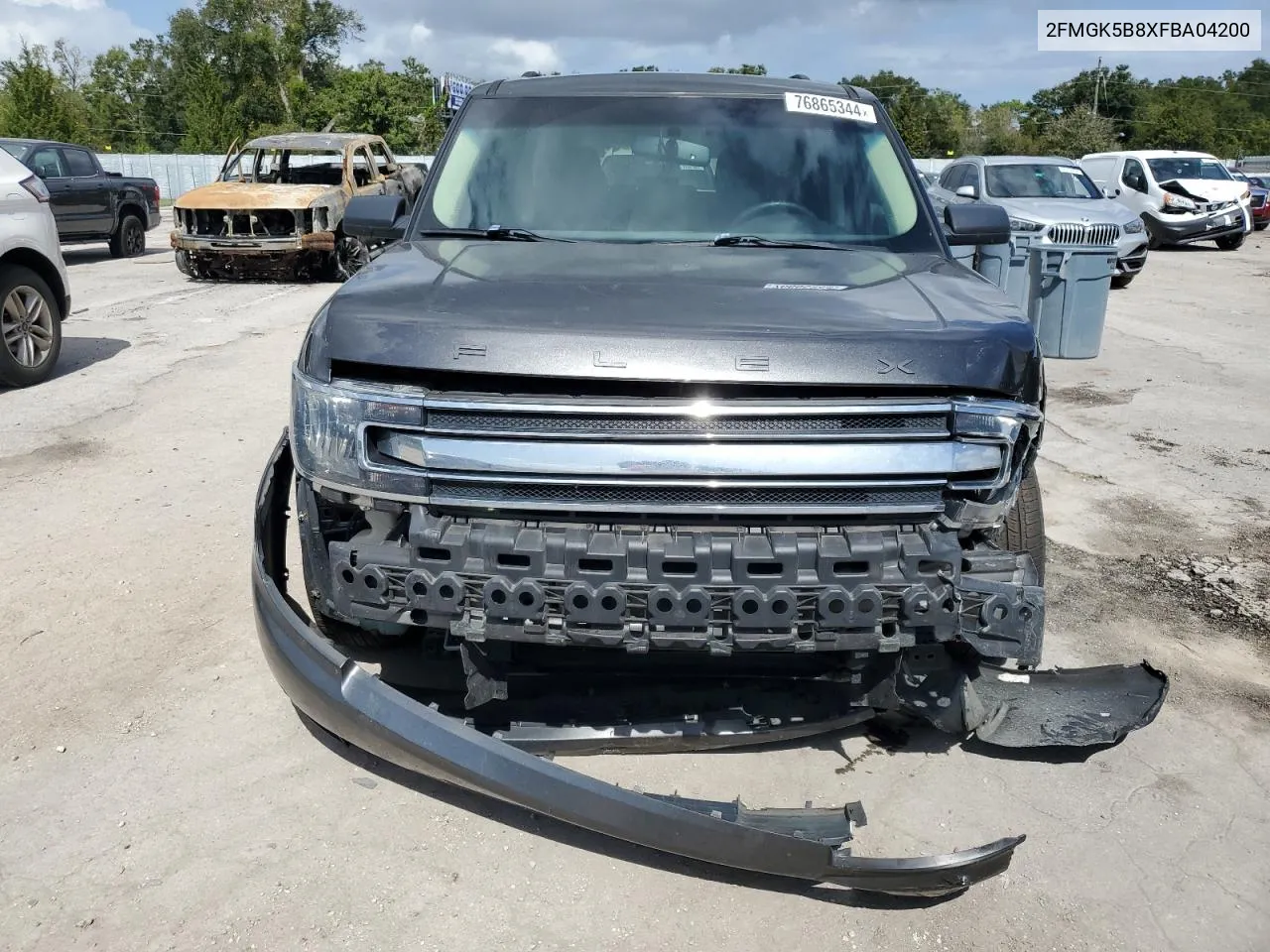 2015 Ford Flex Se VIN: 2FMGK5B8XFBA04200 Lot: 76865344