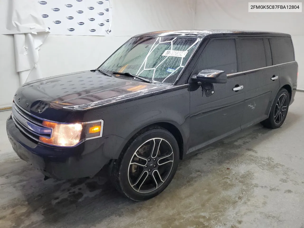 2015 Ford Flex Sel VIN: 2FMGK5C87FBA12804 Lot: 77762324