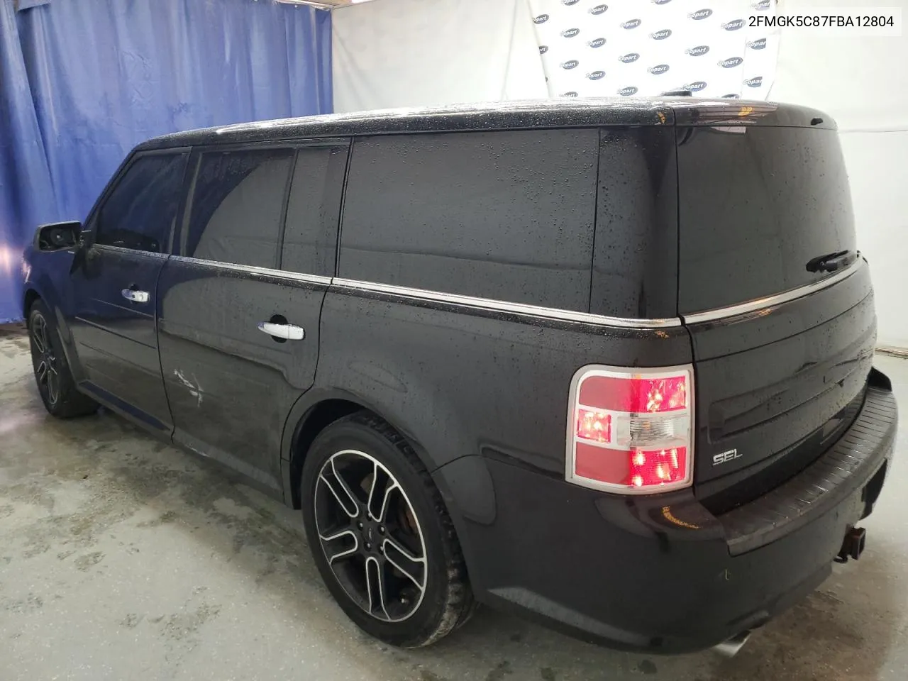 2015 Ford Flex Sel VIN: 2FMGK5C87FBA12804 Lot: 77762324