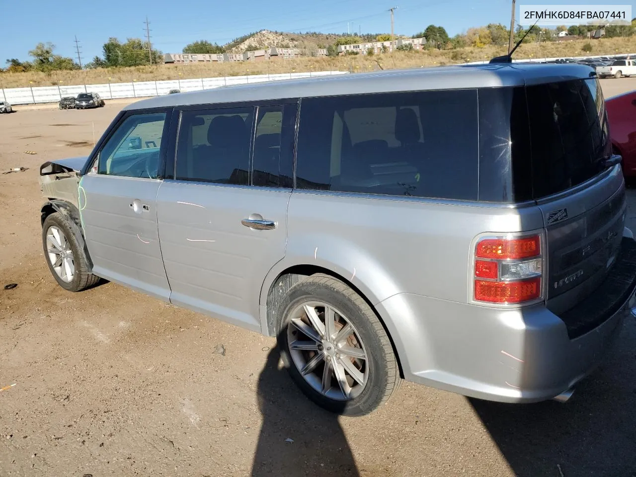 2015 Ford Flex Limited VIN: 2FMHK6D84FBA07441 Lot: 78070484