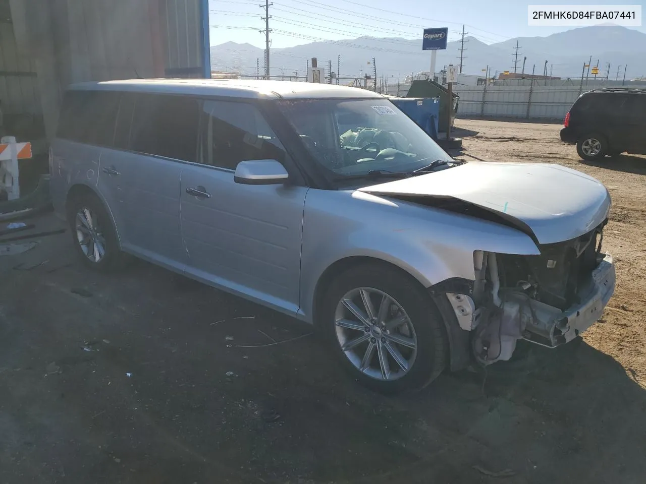 2015 Ford Flex Limited VIN: 2FMHK6D84FBA07441 Lot: 78070484