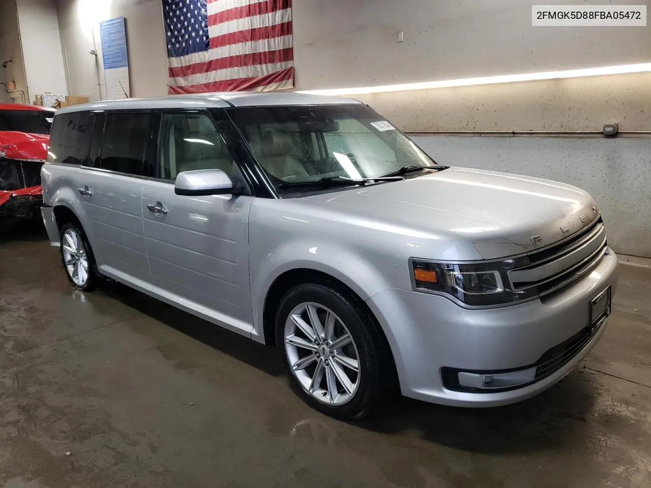 2015 Ford Flex Limited VIN: 2FMGK5D88FBA05472 Lot: 78811834