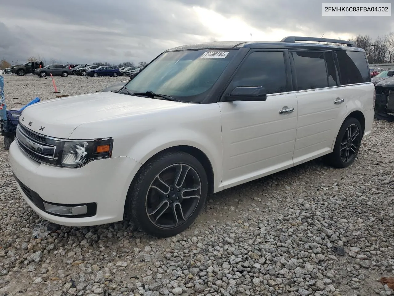 2015 Ford Flex Sel VIN: 2FMHK6C83FBA04502 Lot: 79390144