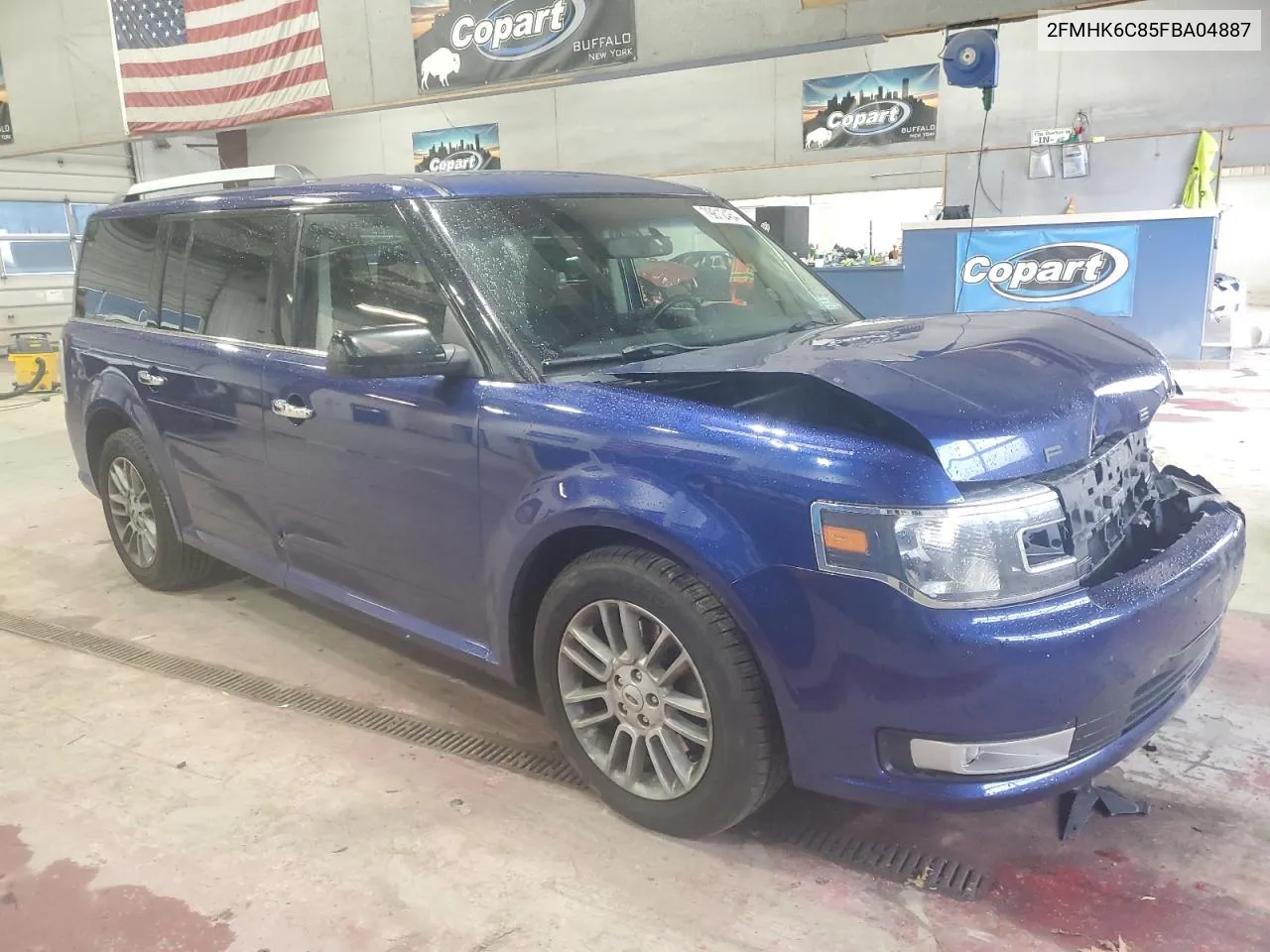 2015 Ford Flex Sel VIN: 2FMHK6C85FBA04887 Lot: 79812454