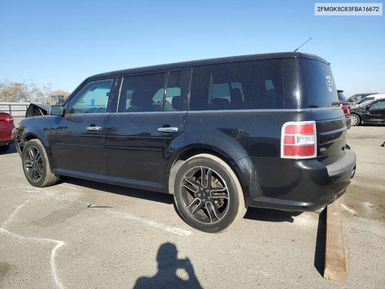 2015 Ford Flex Sel VIN: 2FMGK5C83FBA16672 Lot: 79961664