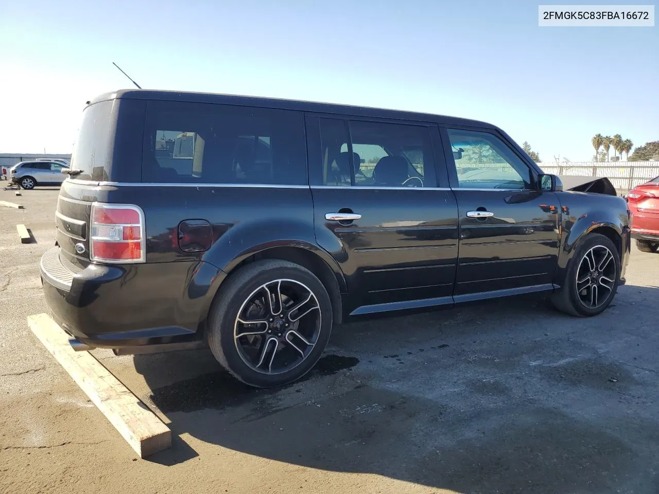 2015 Ford Flex Sel VIN: 2FMGK5C83FBA16672 Lot: 79961664